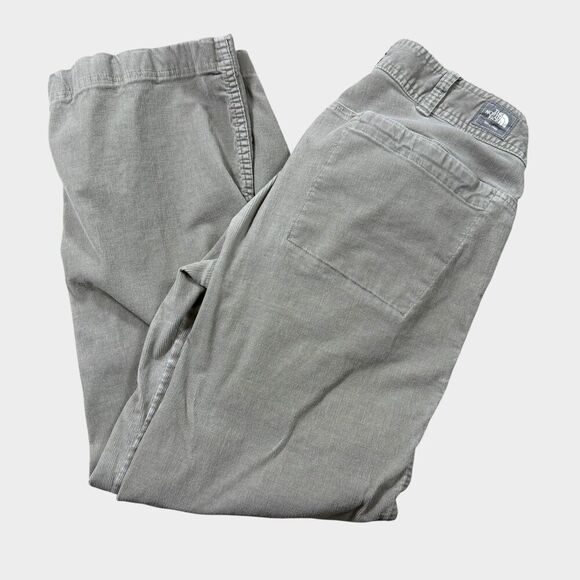 The North Face Pants - The North Face A5 Series Corduroy Cargo Pants Women’s 10 Gray Hiking Workwear